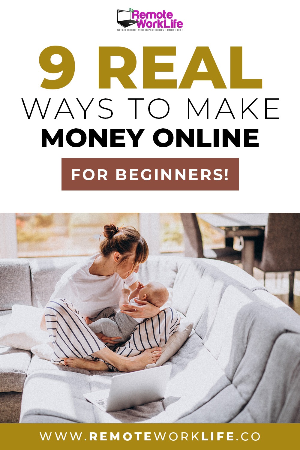 9 REAL Ways To Make Money Online In 2021 (For Beginners!) Remote Work