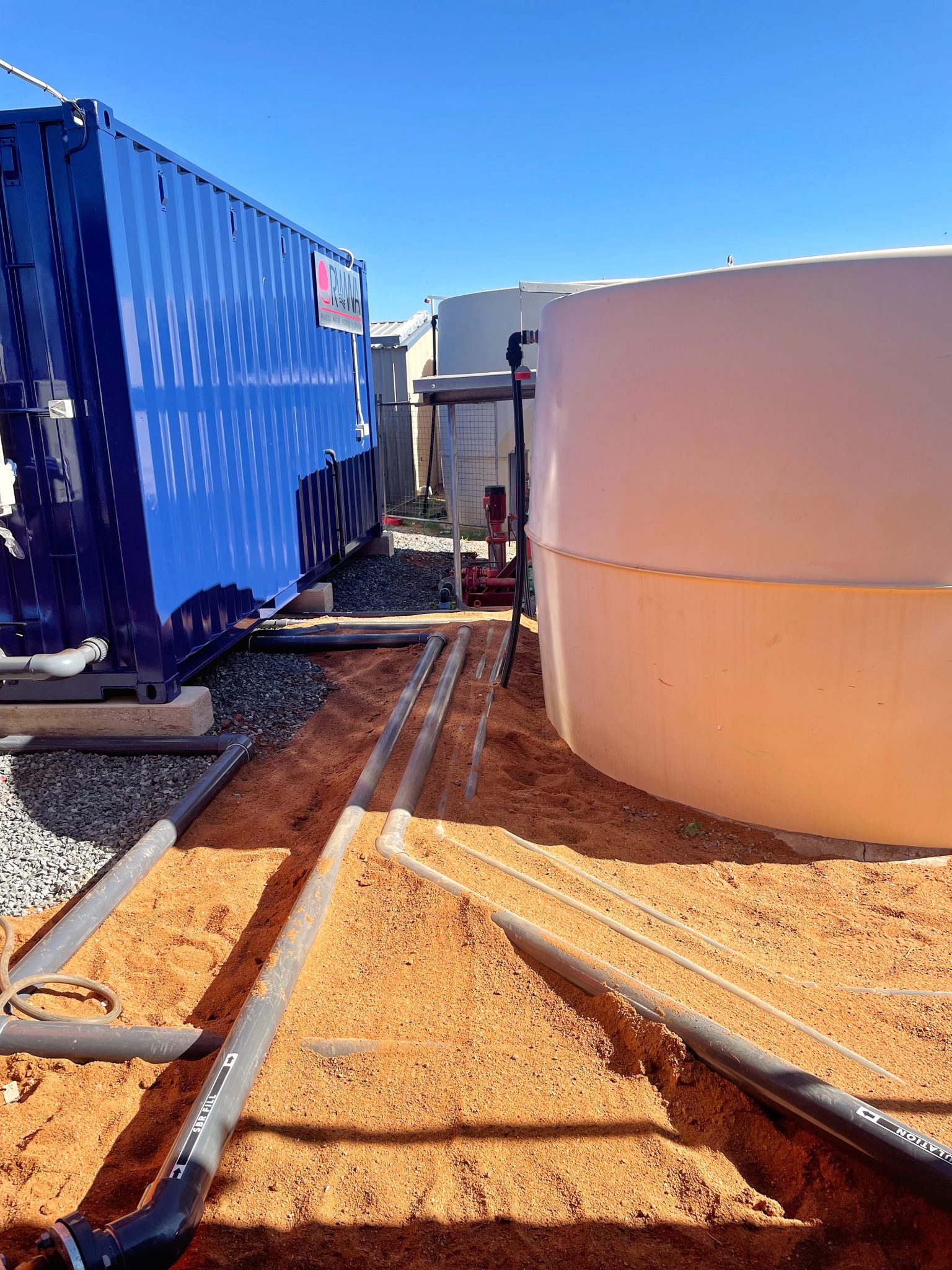 Westgold Wastewater Treatment Plant Remote Water Western Australia