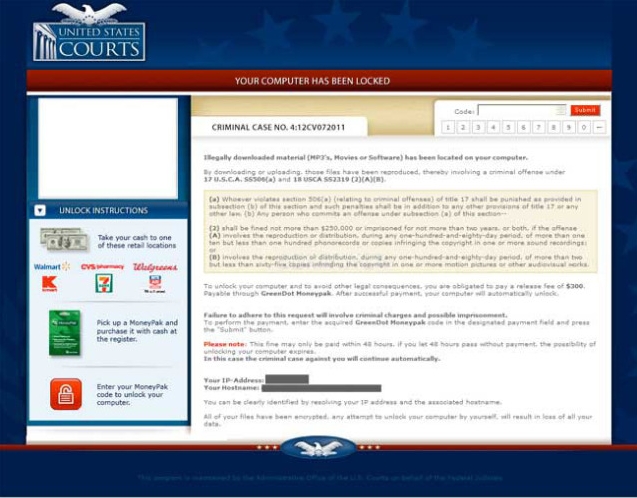 united states courts virus