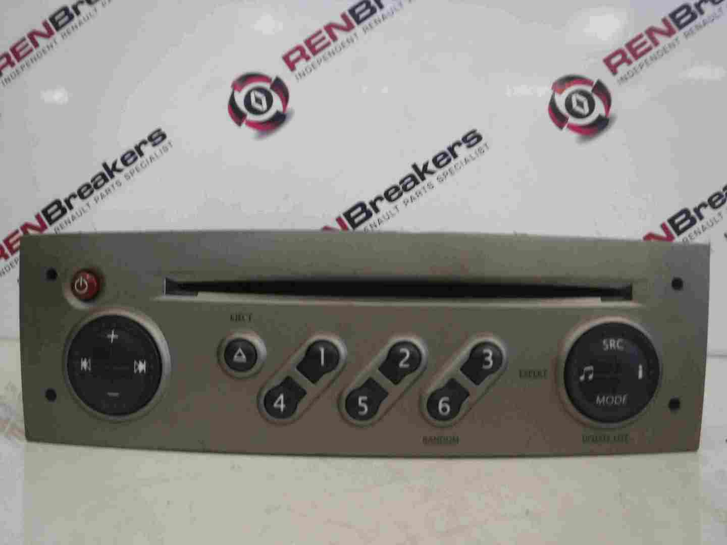 Renault Megane + Scenic 20032009 Radio Cd Player Update List + Code Beige Store Renault