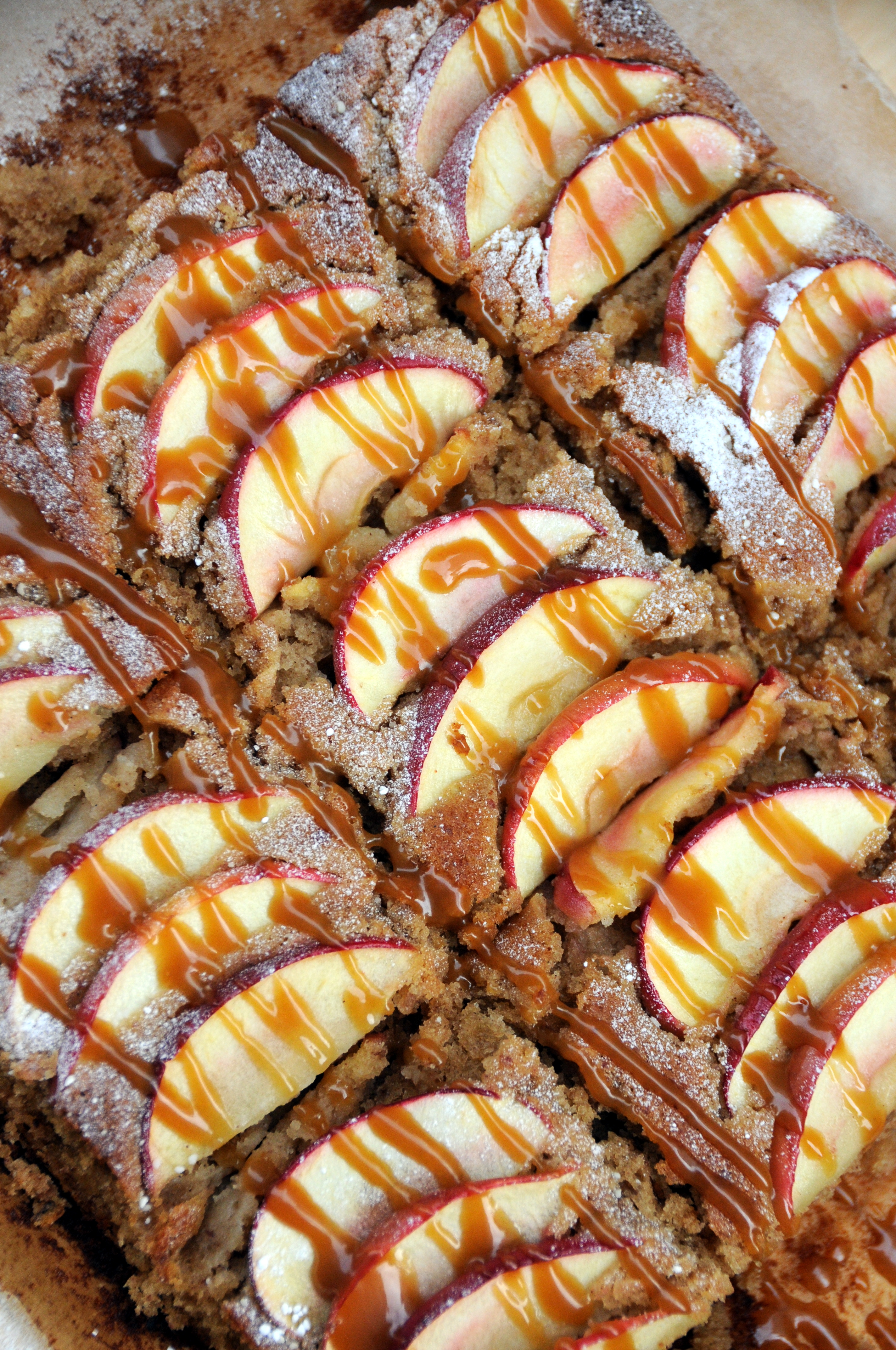 Spiced Toffee Apple Cake