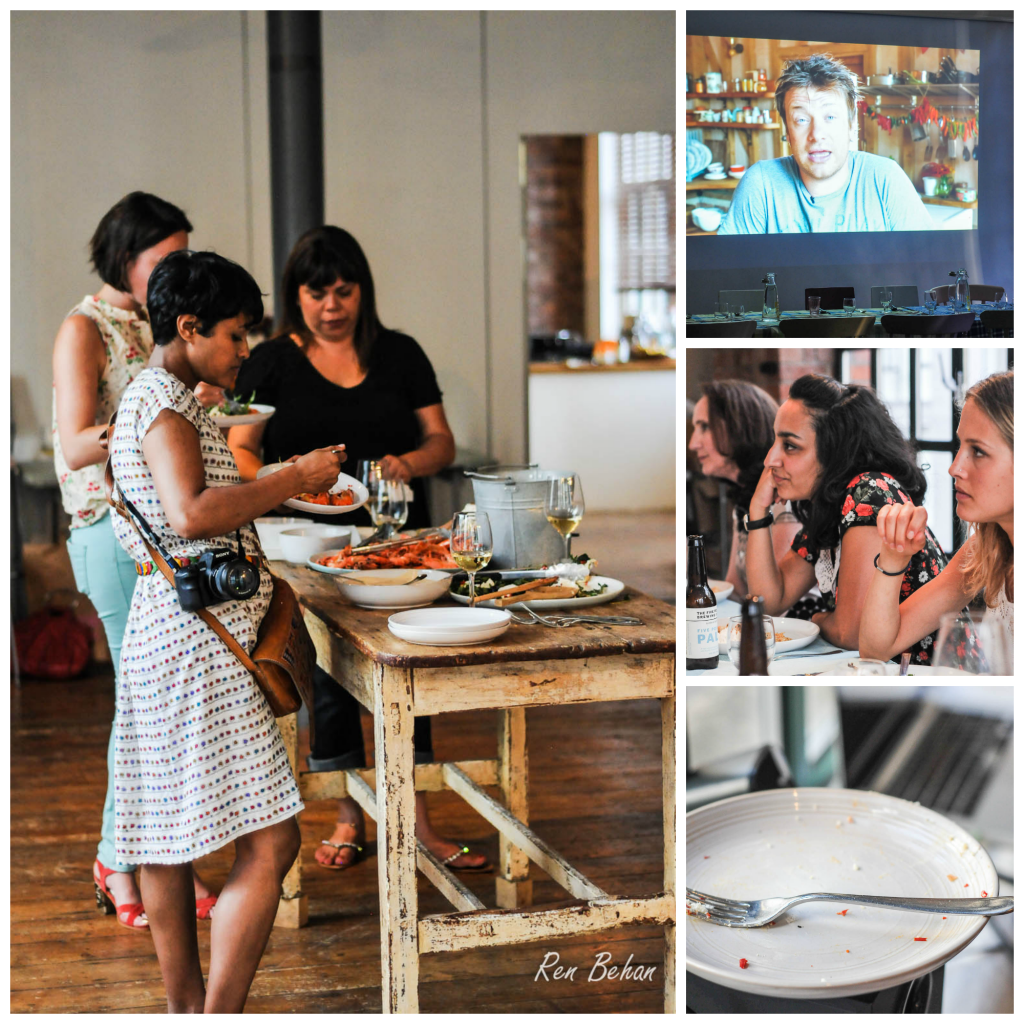 Jamie Oliver Warmly Food Bloggers Ren Behan Author The