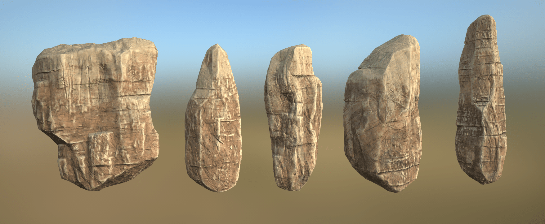 Substance painter rocks Render Everything