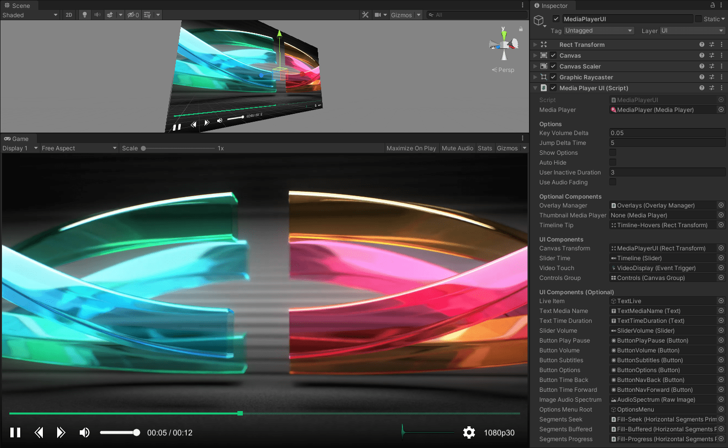 Demos AVPro Video Documentation