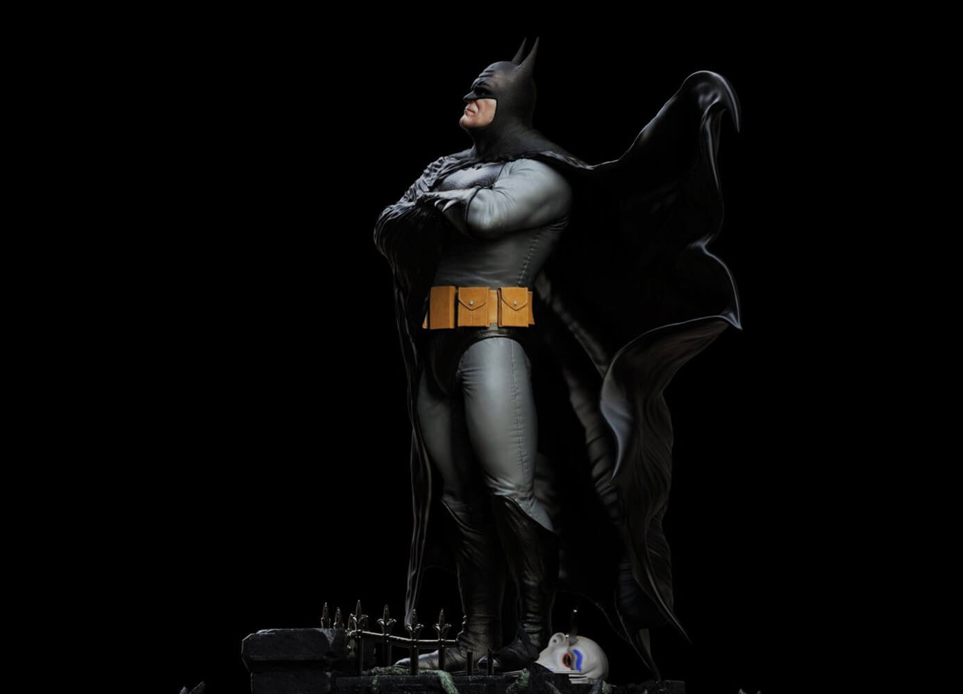 Batman Statues 3D Print Model by 3DModelDesigner