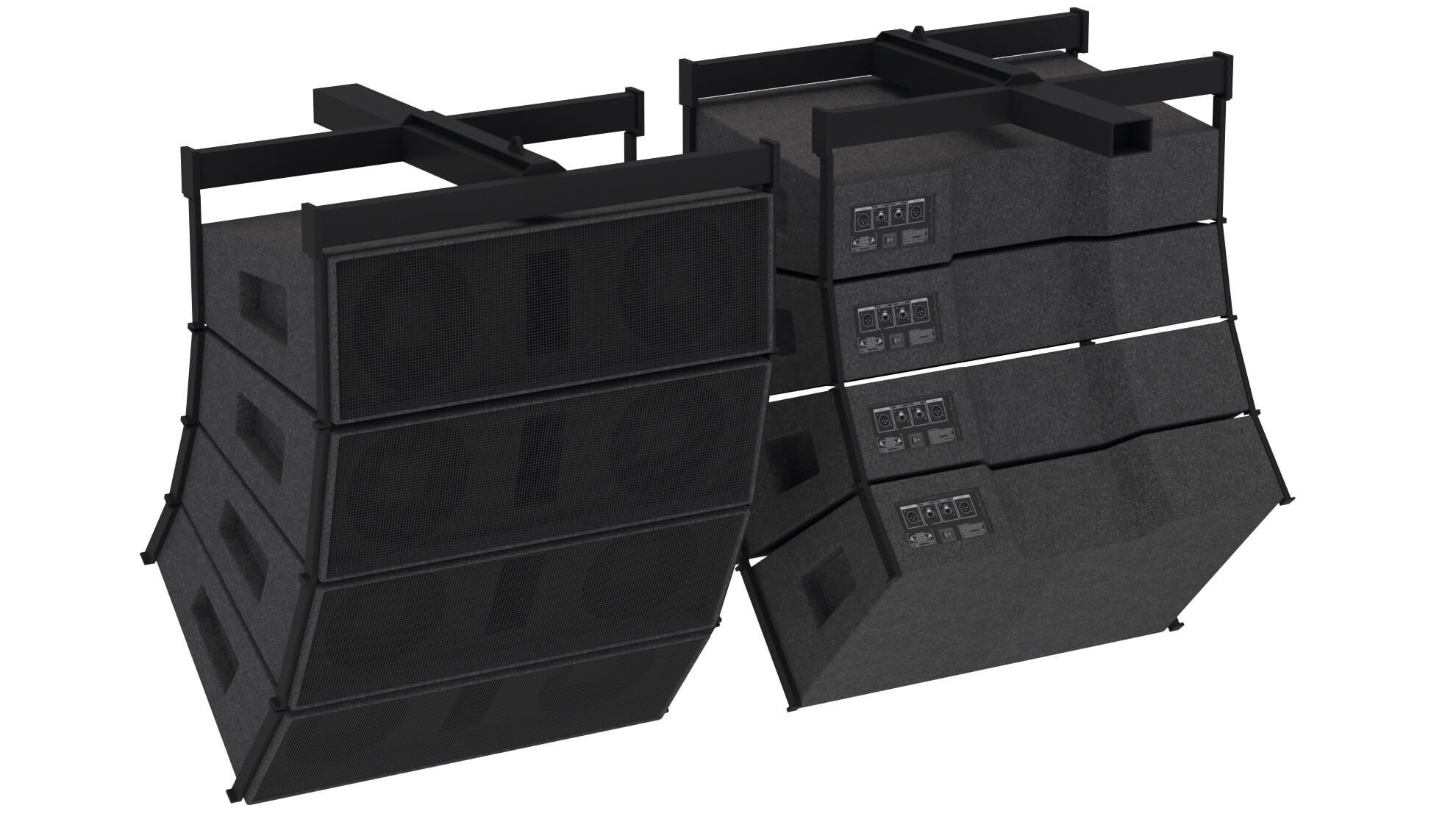 Line Array System - 3D Model by ALPHA3DST