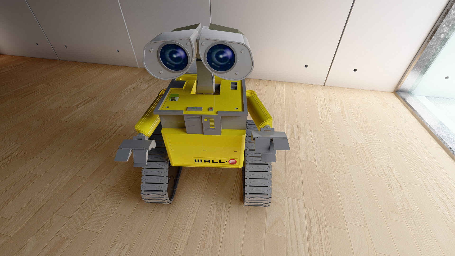 Wall E Robot 3D Model by AlphaGroup