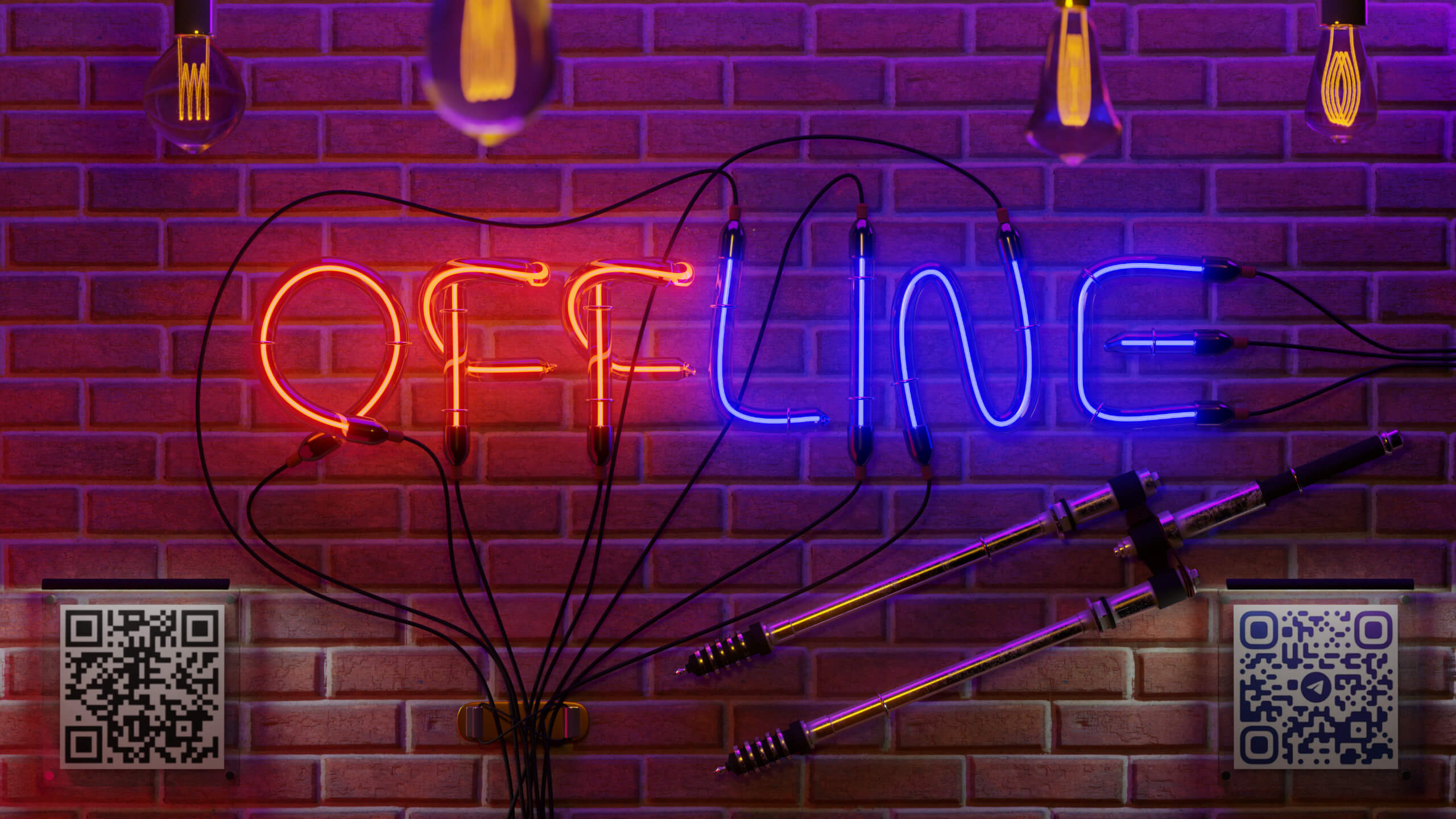 Stream Wait Screen OFFLINE 3D Model by arfo