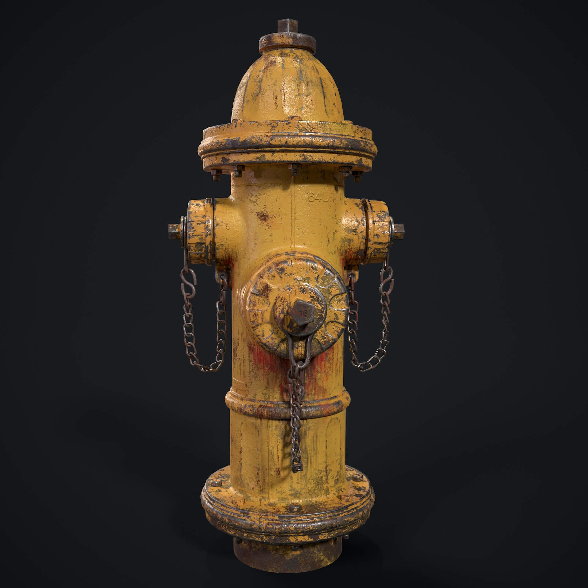 Fire Hydrant 3D Model by CGgears
