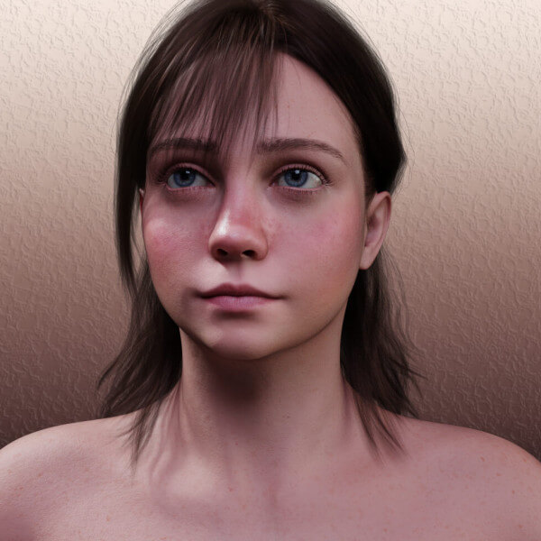 Hailey Lujan 3D Render, Digital Art by DEVIANT