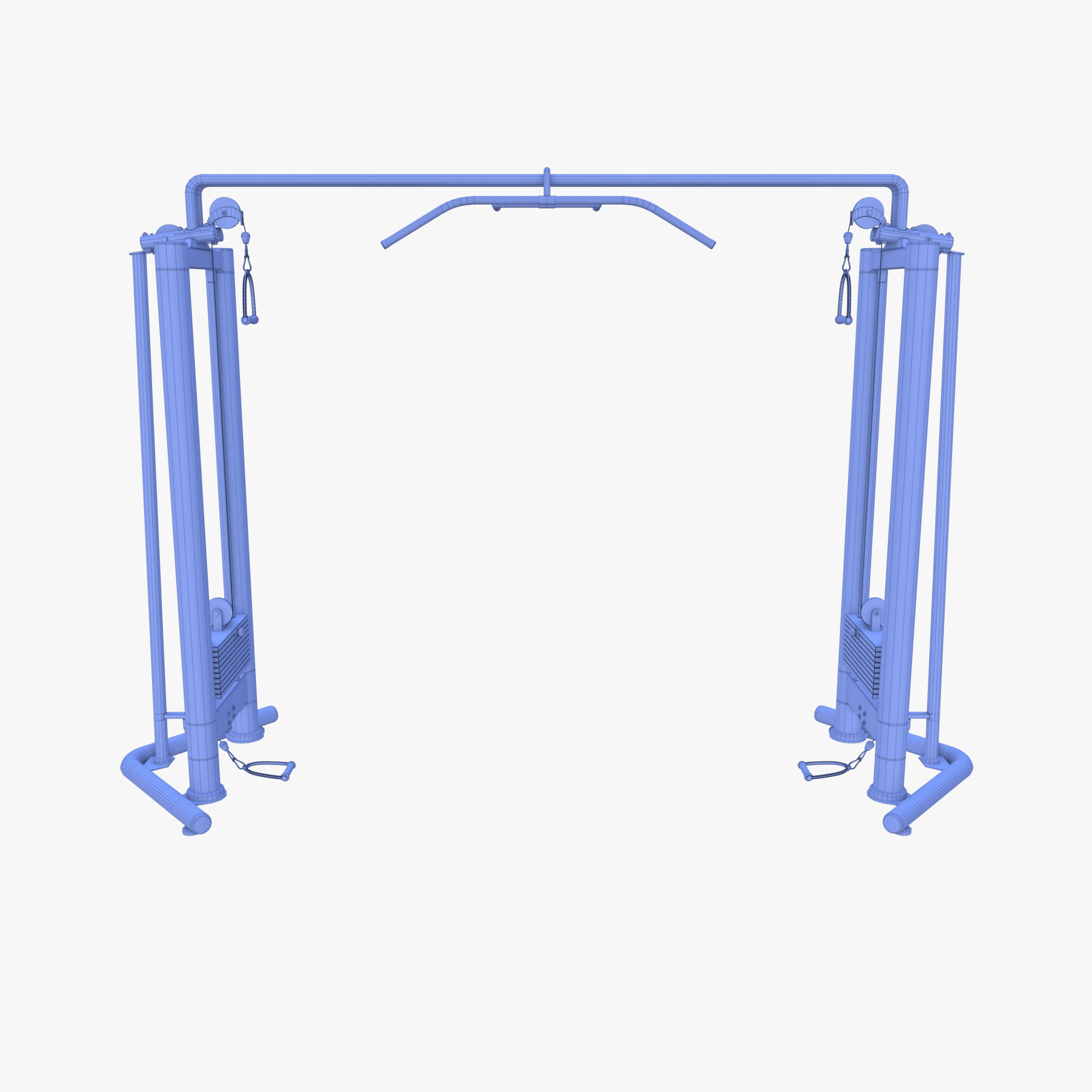Cable Crossover 3D Model by dragosburian