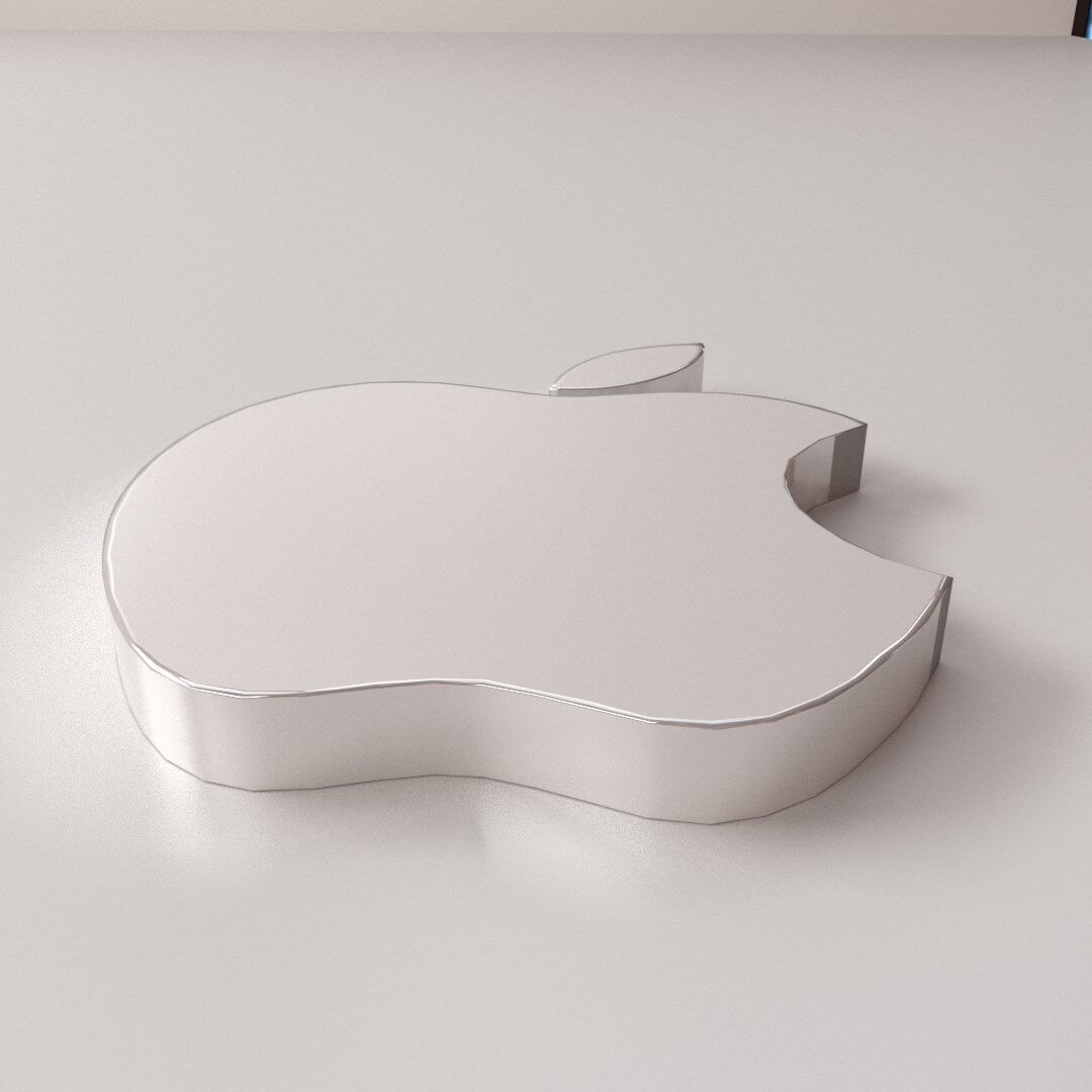 Apple Logo 3d Model