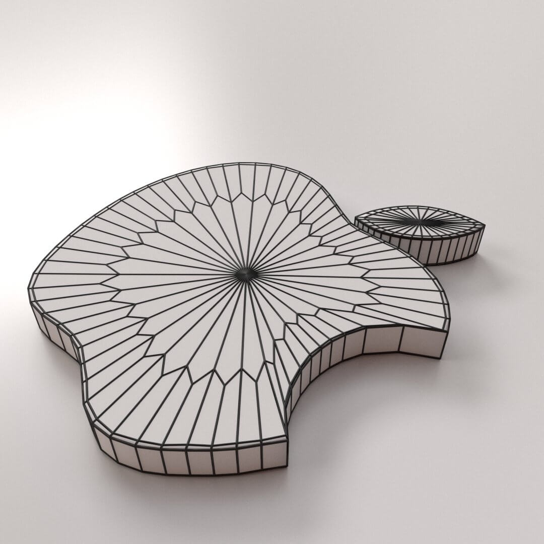 Apple Logo 3d Model