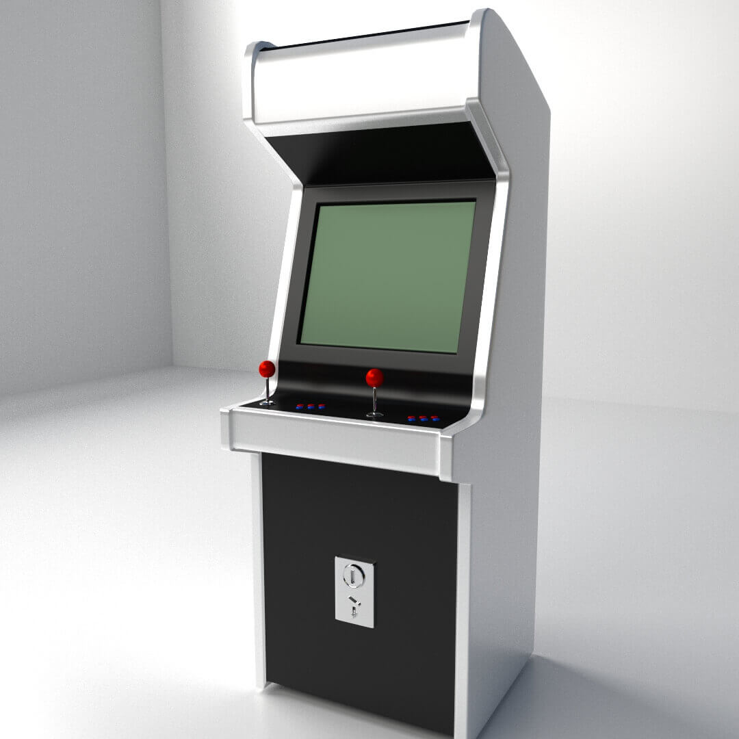 Arcade Machine 3D Model