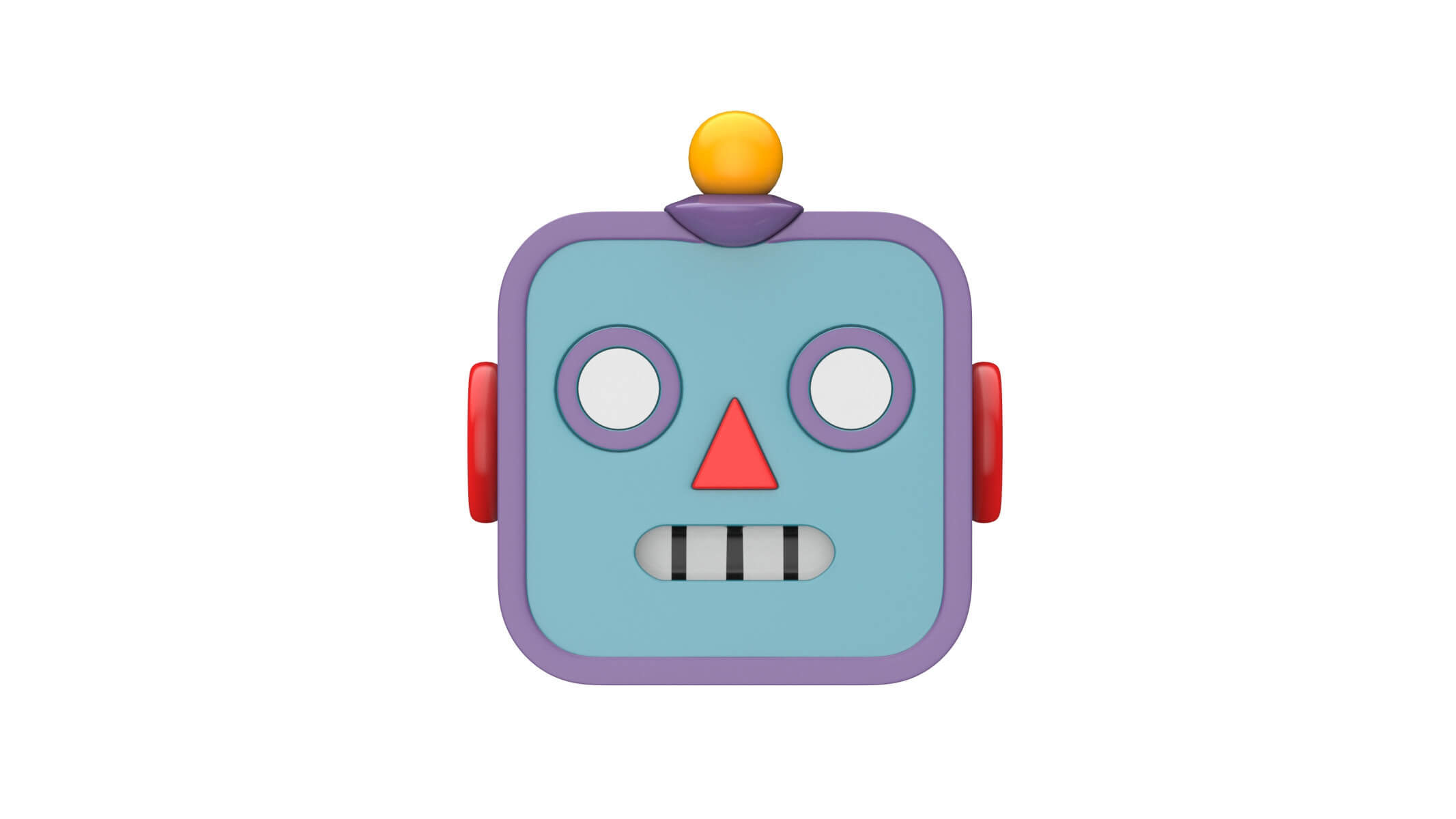 Apple Robot 3D Model by frezzy