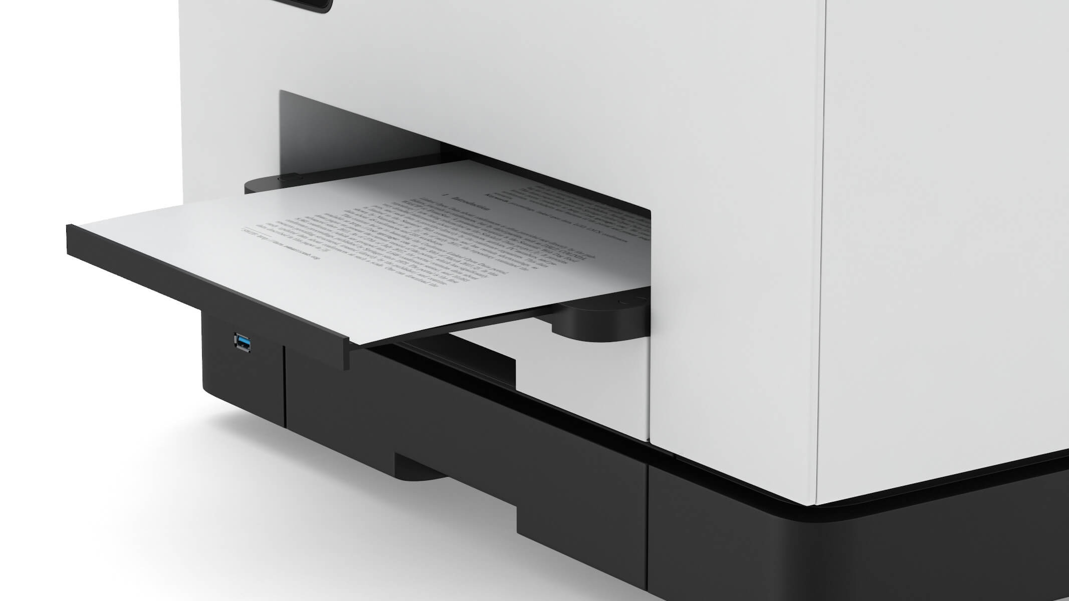 Office Printer 3D Model by frezzy