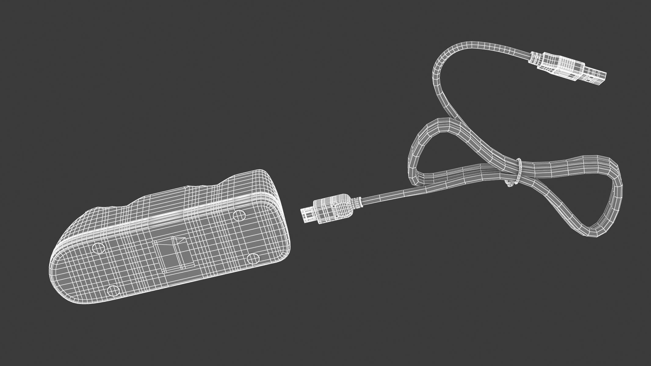 PS4 Dual Controller Charging Dock V1 - 3D Model by frezzy