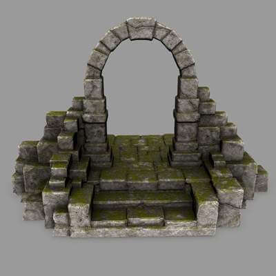 Gate - 3D Model by icekazim