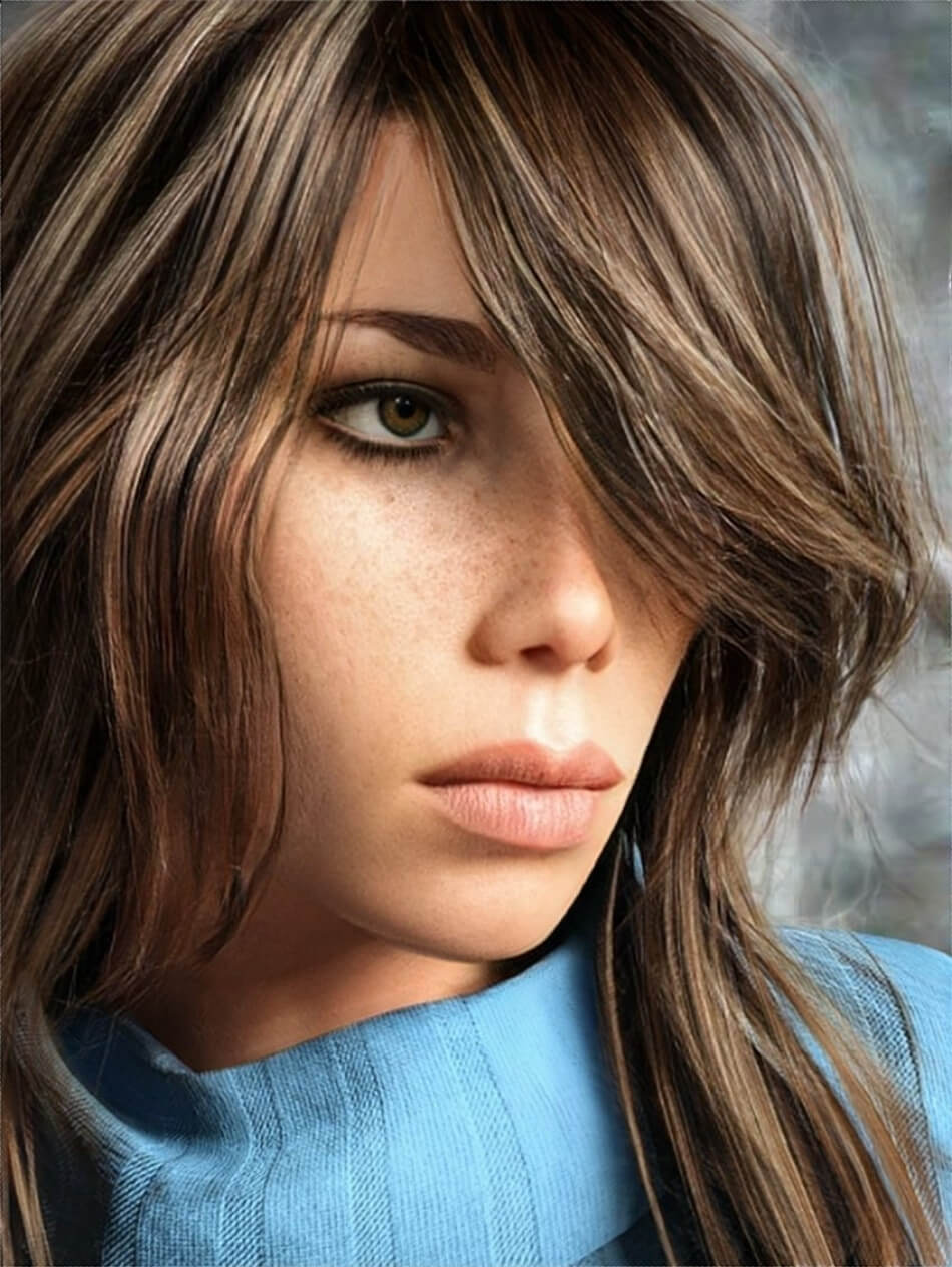 Alysha 3D Render RenderHub Gallery