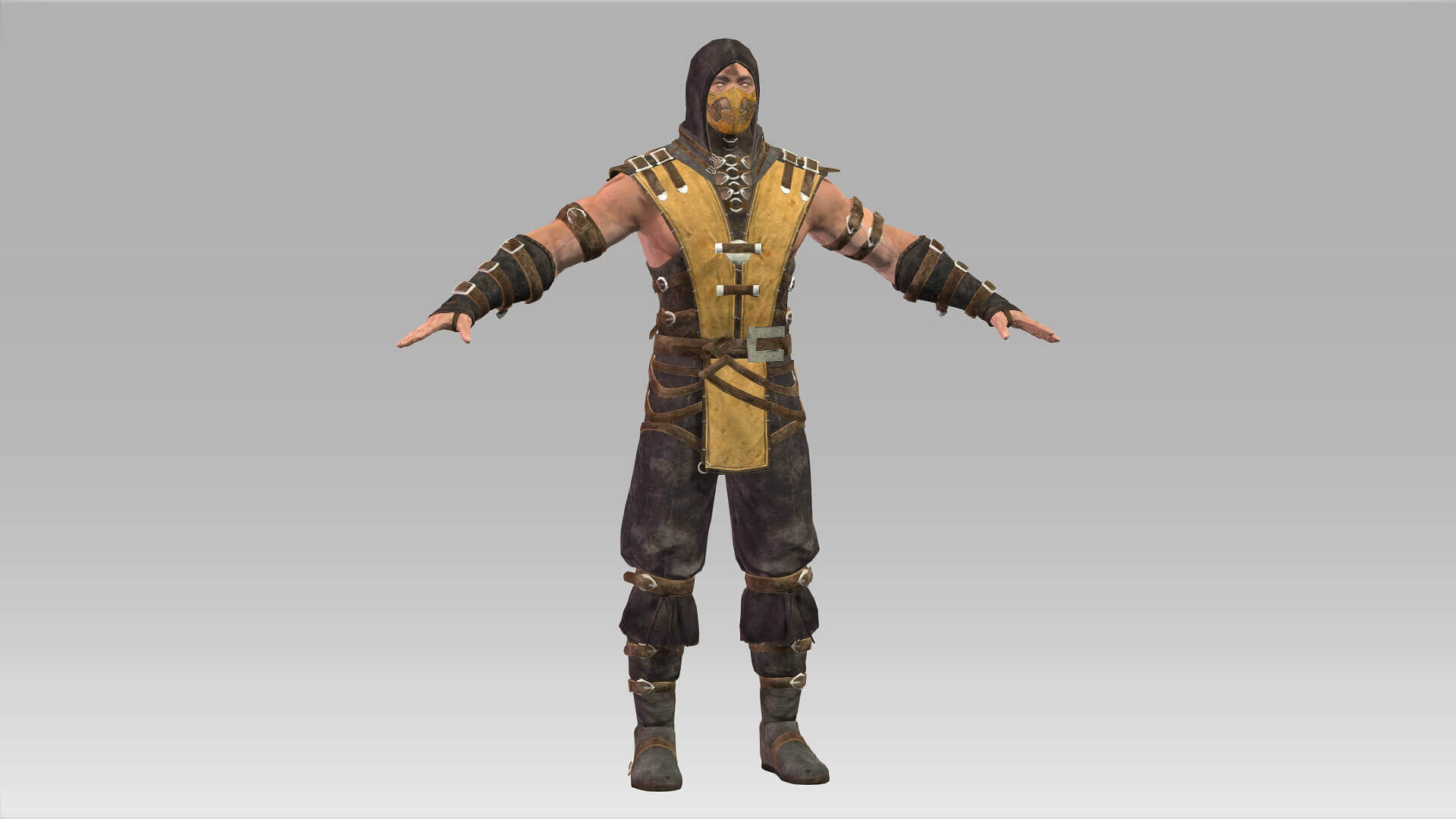Scorpion from Mortal Kombat 3D Model