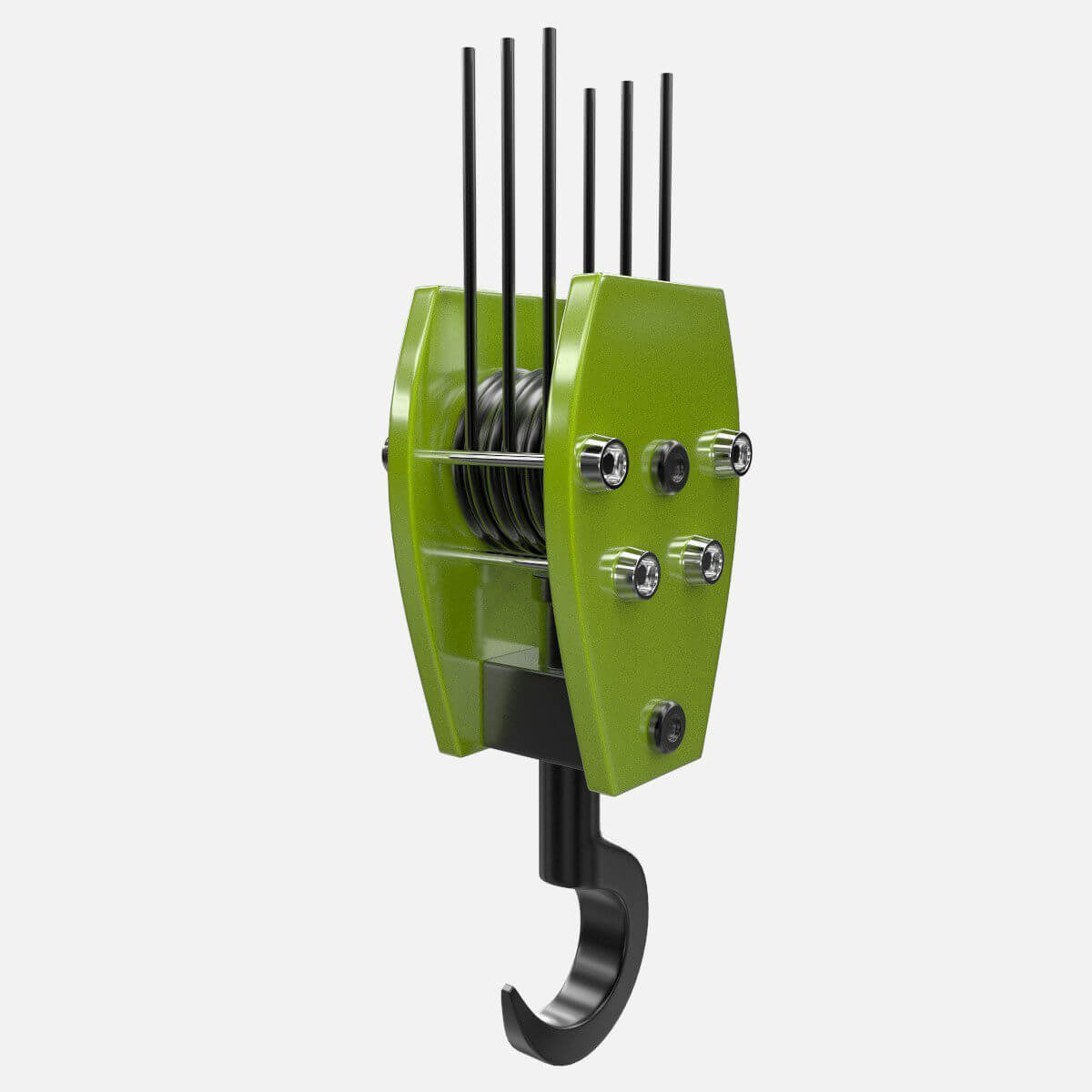 Crane Hook 3D Model by weeray