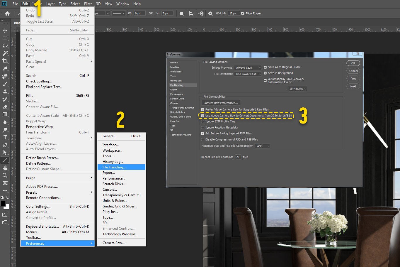 Using Camera Raw to Edit 32 Bit HDR Images Rendernode