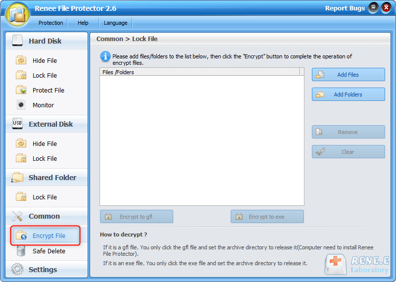 Password Protect Folder on Windows 10 with Encryption Software Rene.E