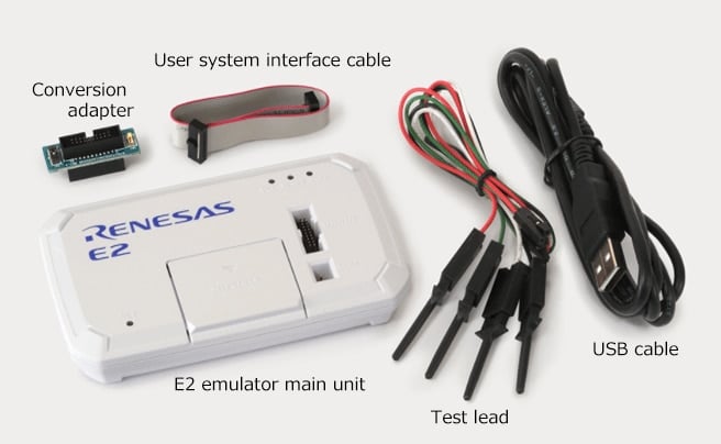 E2 emulator [RTE0T00020KCE00000R] | Renesas
