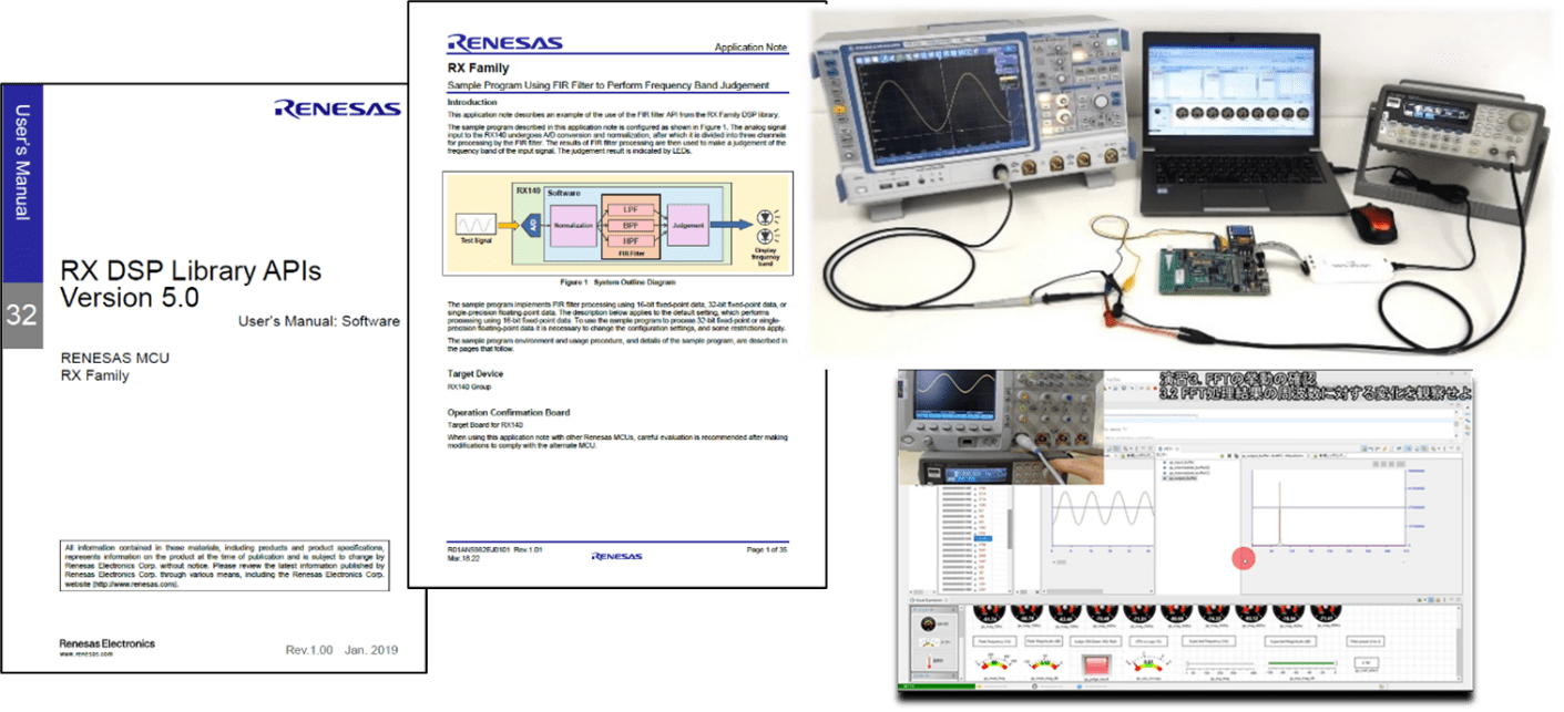 Experience Digital Signal Processing with RX MCU on the Cloud! Renesas
