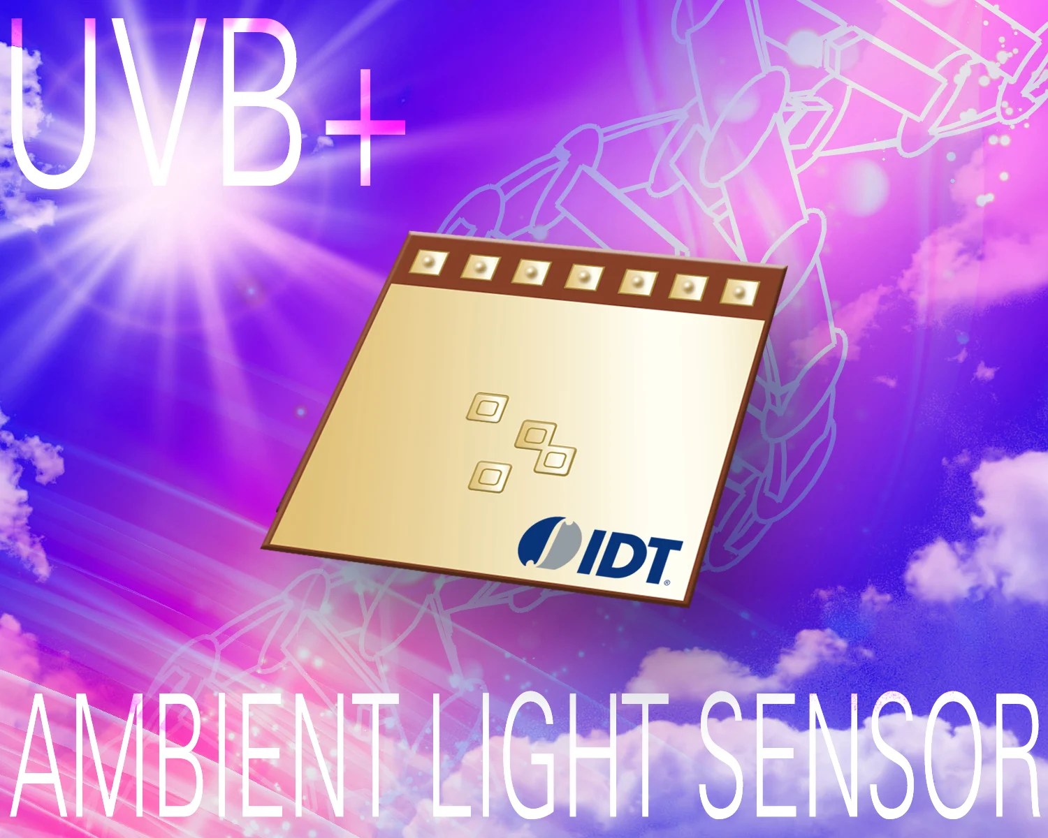 IDT Introduces New Sensor for Detecting UVB and Ambient Light in Mobile