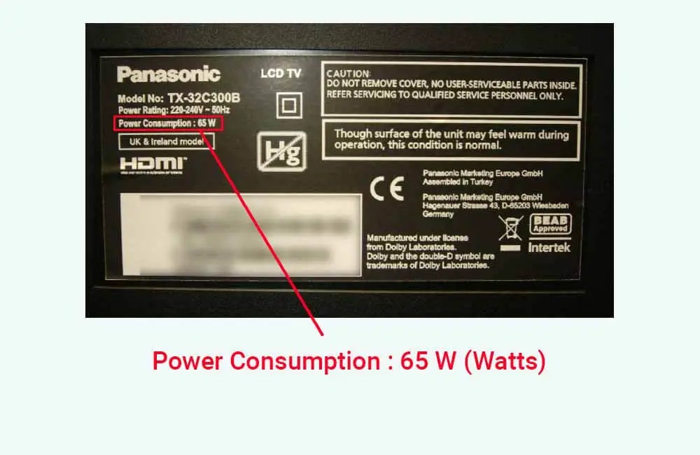 How Many Watts Does A Tv Use? RenewableWise