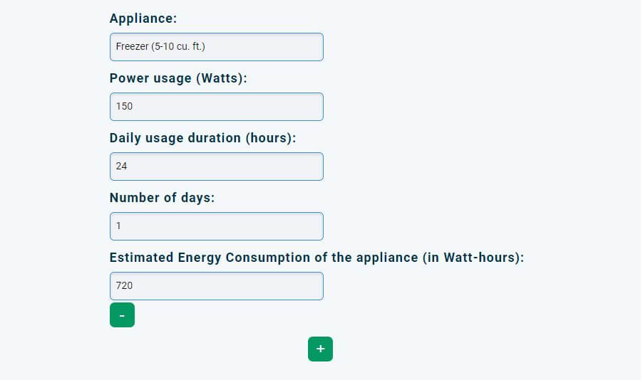 Energy Consumption Calculator Easily Calculate The Electricity Usage