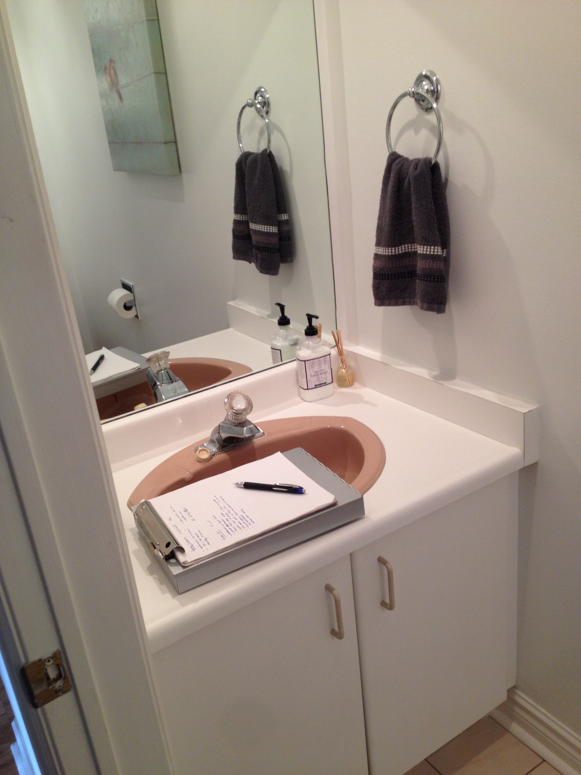 Powder Room Reno - RENEW Complete Home Services