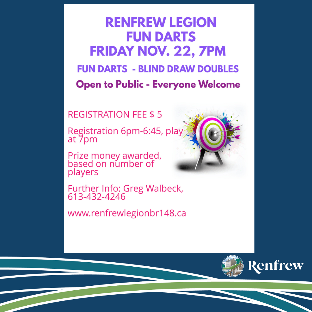Renfrew Legion Fun Darts Renfrew