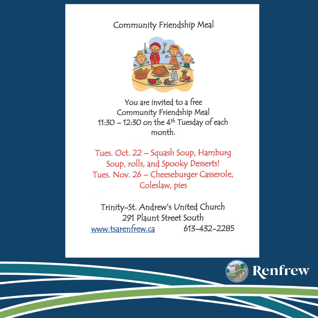 TSA Community Friendship Lunch Renfrew