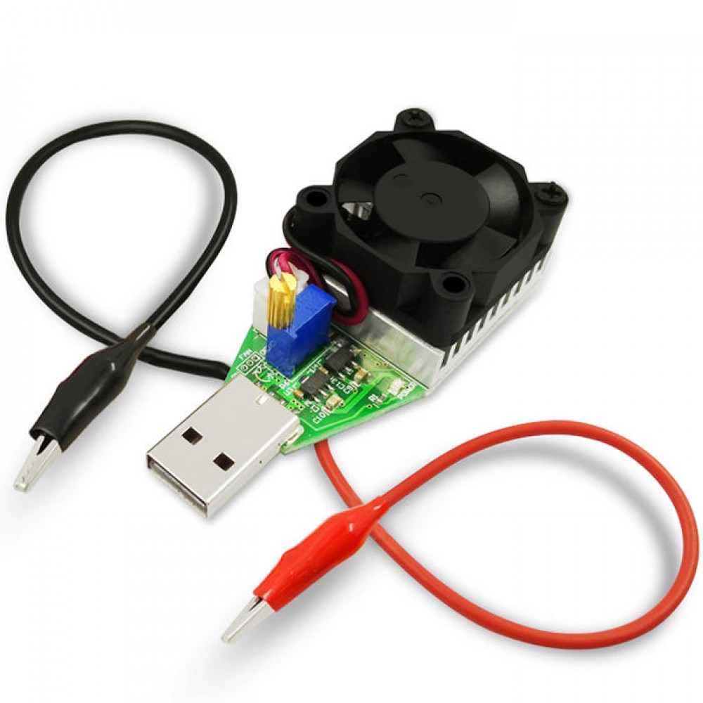 USB DC Electronic Load Resistor Battery Power Bank