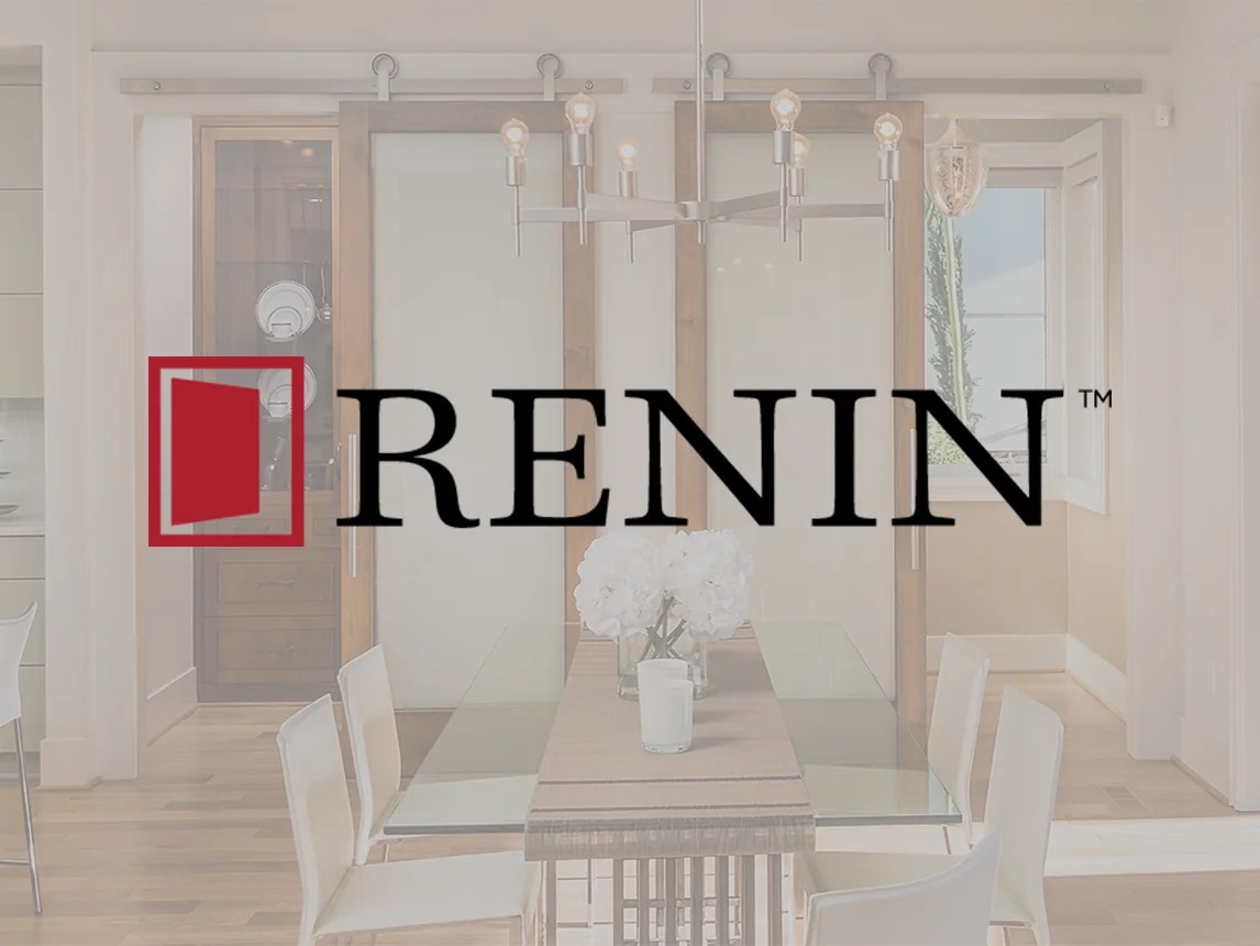 Sierra KDesign Pine Complete Barn Door Kit Renin Heritage Solid Core