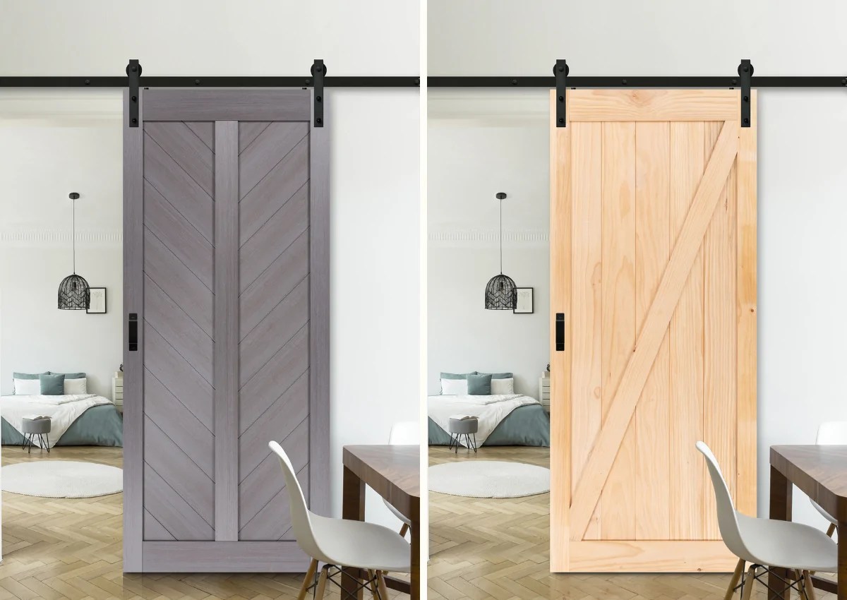 Unfinished vs. Finished Barn Doors What’s the difference and which is