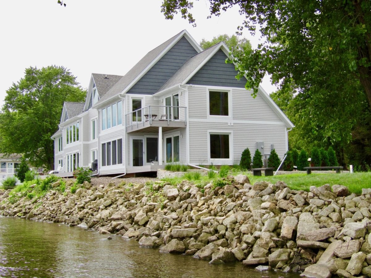 Upper Mississippi River House Reno Architecture