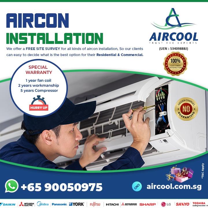 Aircon installation Renovation Contractors, Interior Designers
