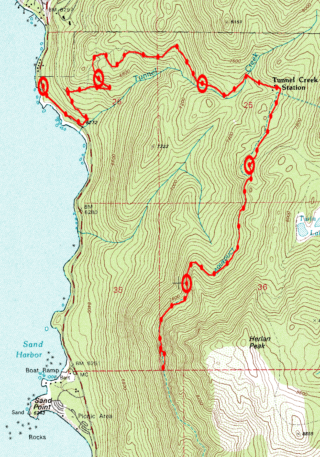 Map (Tunnel Creek)
