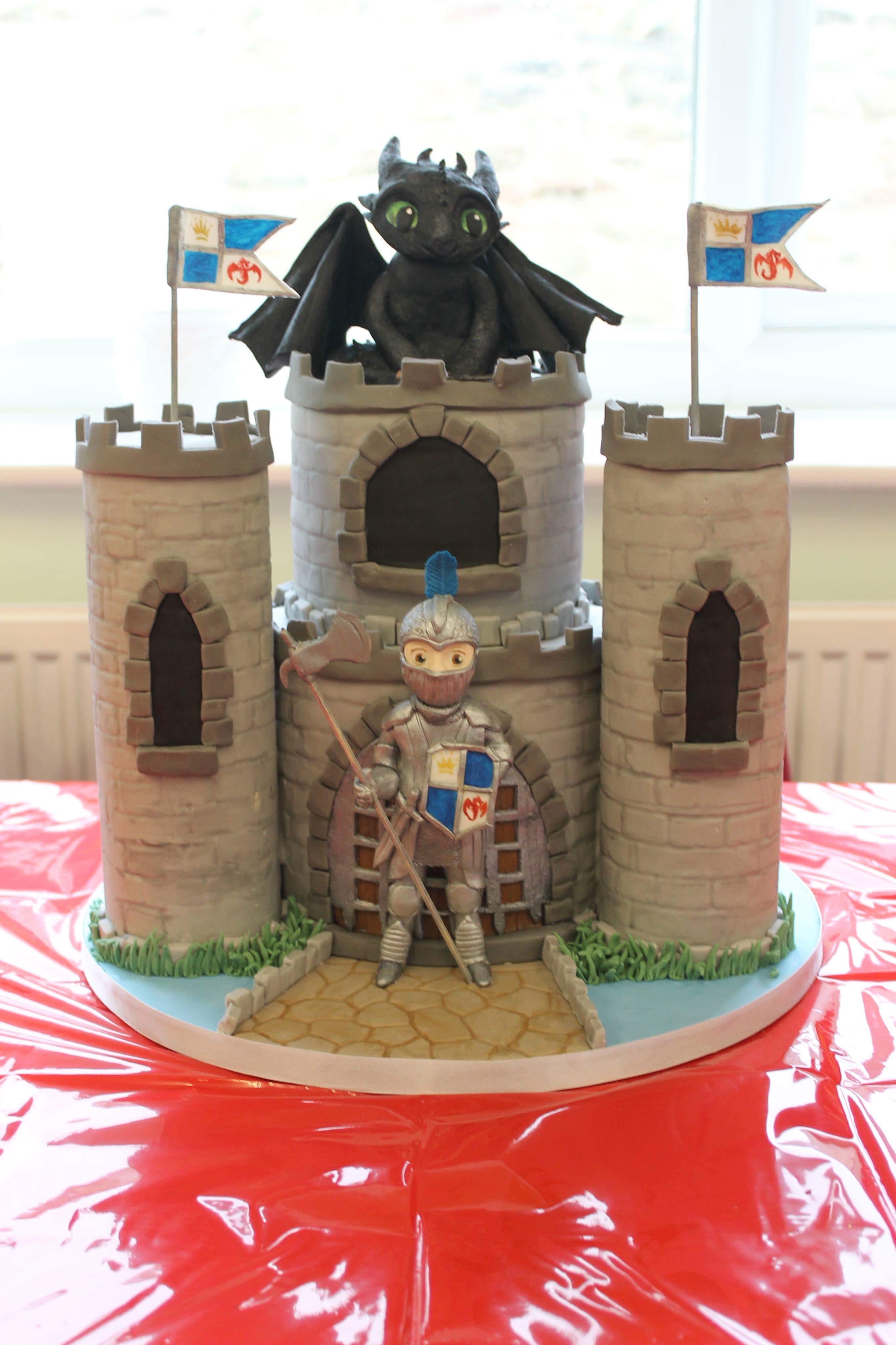 Knight's Castle Birthday Cake Renshaw Baking