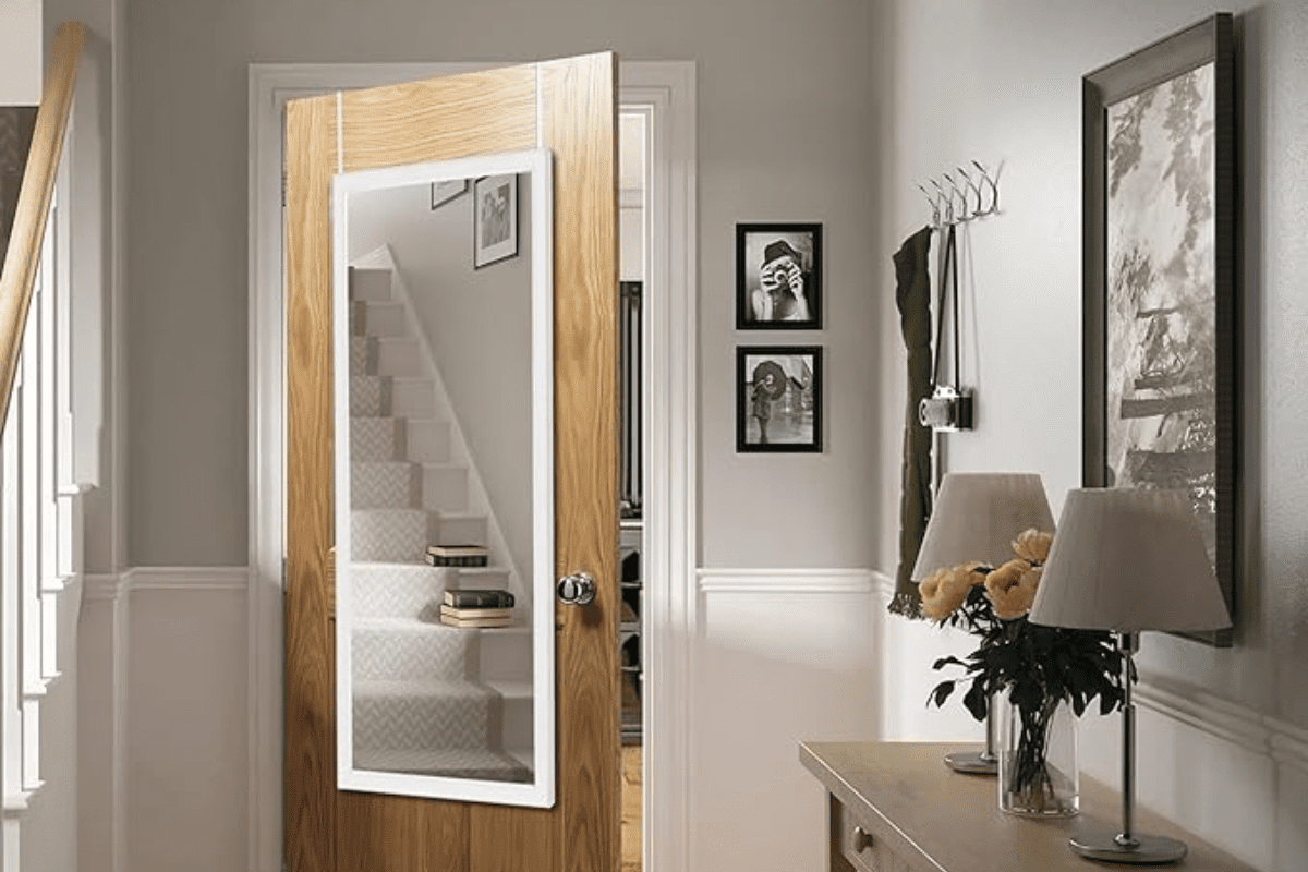 New Year Decorating Series OvertheDoor Mirror Ideas Rent. Blog