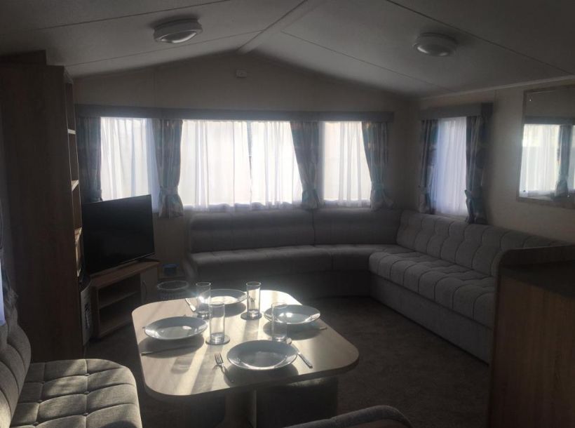 2 Bedroom caravan for hire Perran Sands Cornwall