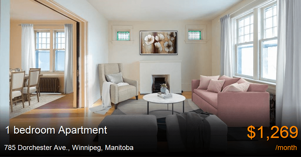 785 Dorchester Ave., Winnipeg Apartment for Rent