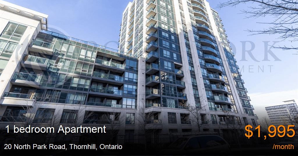 20 North Park Road, Thornhill Apartment for Rent