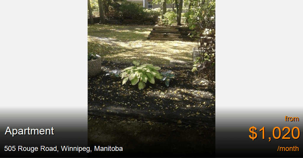505 rouge road, winnipeg Apartment for Rent