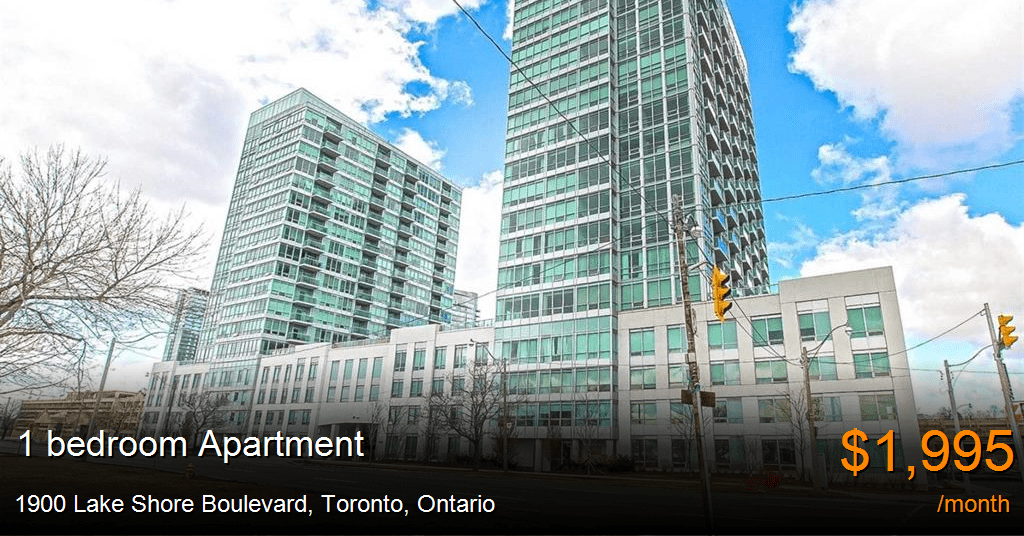 1900 Lake Shore Boulevard, Toronto Apartment for Rent