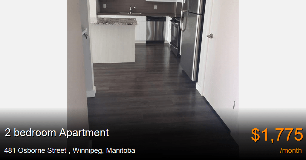 481 Osborne Street, Winnipeg Apartment for Rent