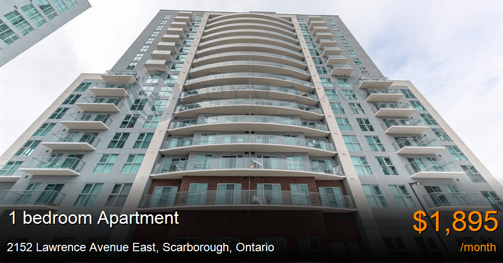 2152 Lawrence Avenue East, Scarborough Apartment for Rent